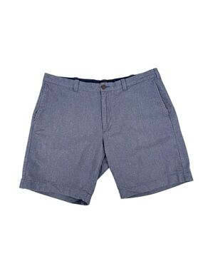 J Crew Factory Gramercy Shorts Mens Size 38 Blue Cotton Preppy Classic 8.5in